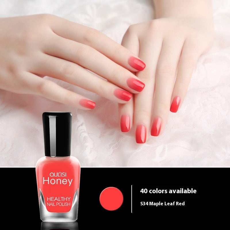 Qulisi Water-based Peelable Tearable Nail Polish 8ml
