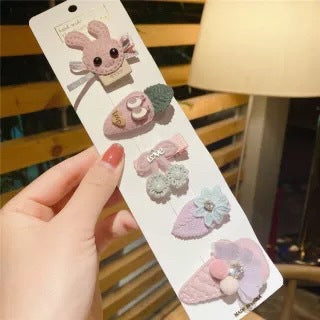 Cute Lace Princess Baby Bangs Clip Hairpin