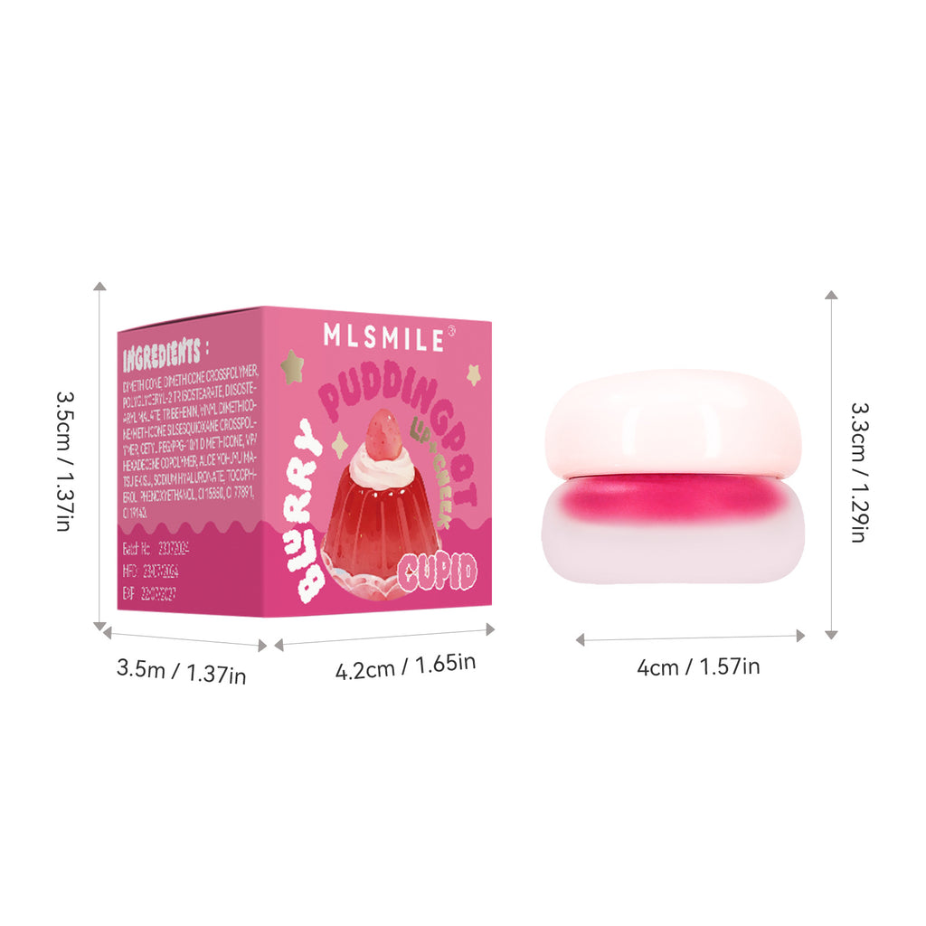 Jelly Lip Mud Matte Finish Velvet Lip Lacquer