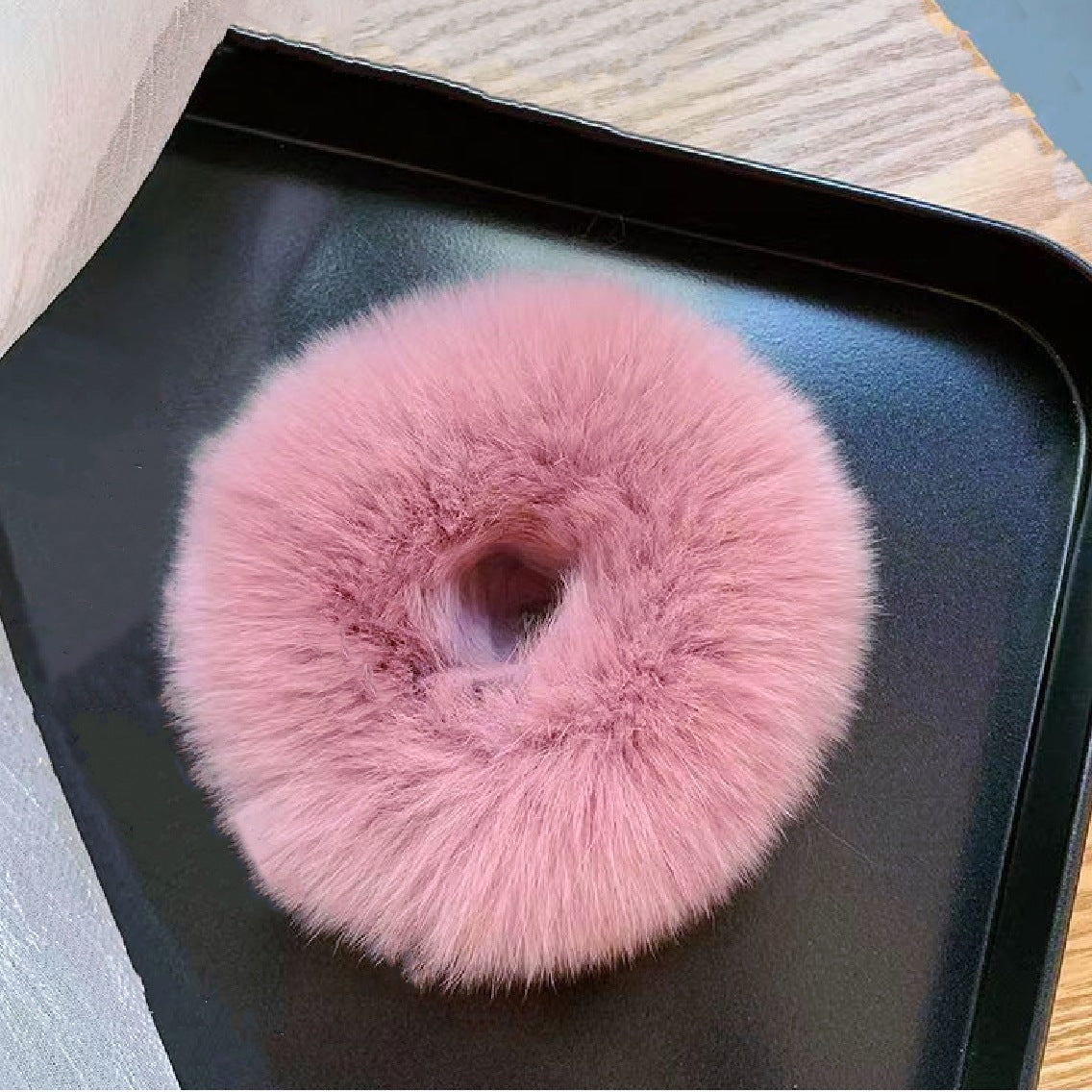 Plush Hair Ring Simple Female Cute