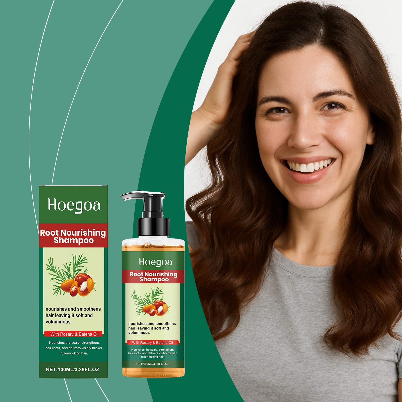 HoeGoa Plant-Extract Moisturizing Shampoo