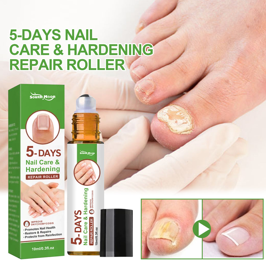 South Moon Nail Repair Roller Gray Thickening Nail Care Solution