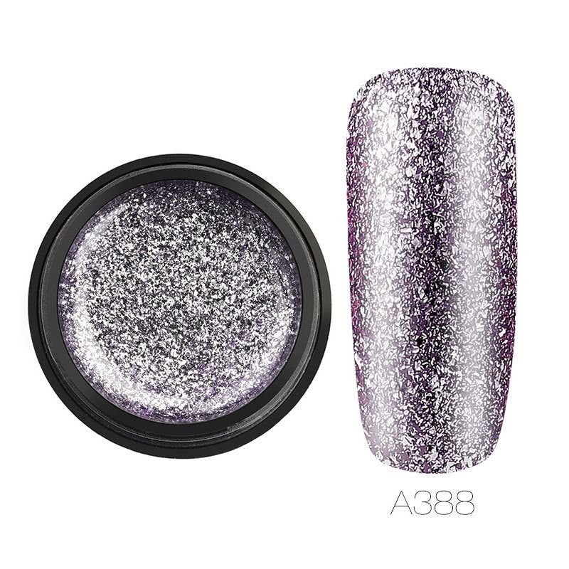 Glitter Gel Nail Polish Sparkling Sequins Art Decoration