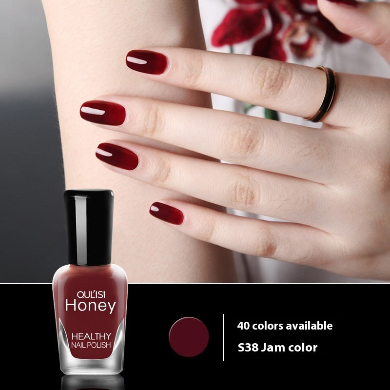 Qulisi Water-based Peelable Tearable Nail Polish 8ml