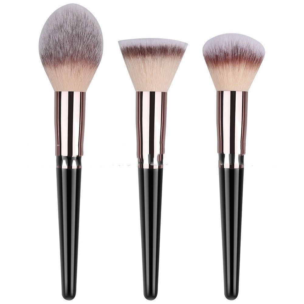Black Makeup Brush Suit Powder Foundation Brush Eye Shadow