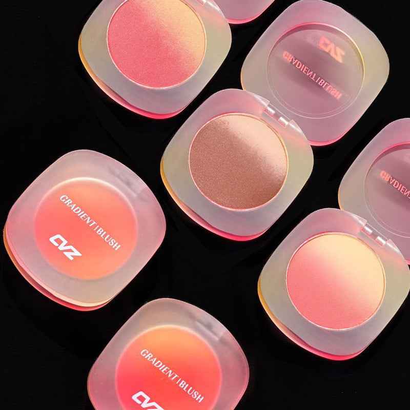 CVZ Gradient Blush Palette Is Not Easy To Fly Off Powder