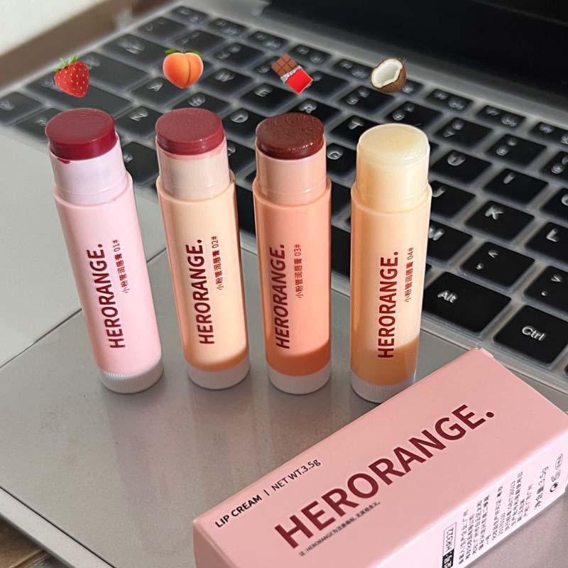 Women's Colored Moisturizing And Whitening Lip Balm