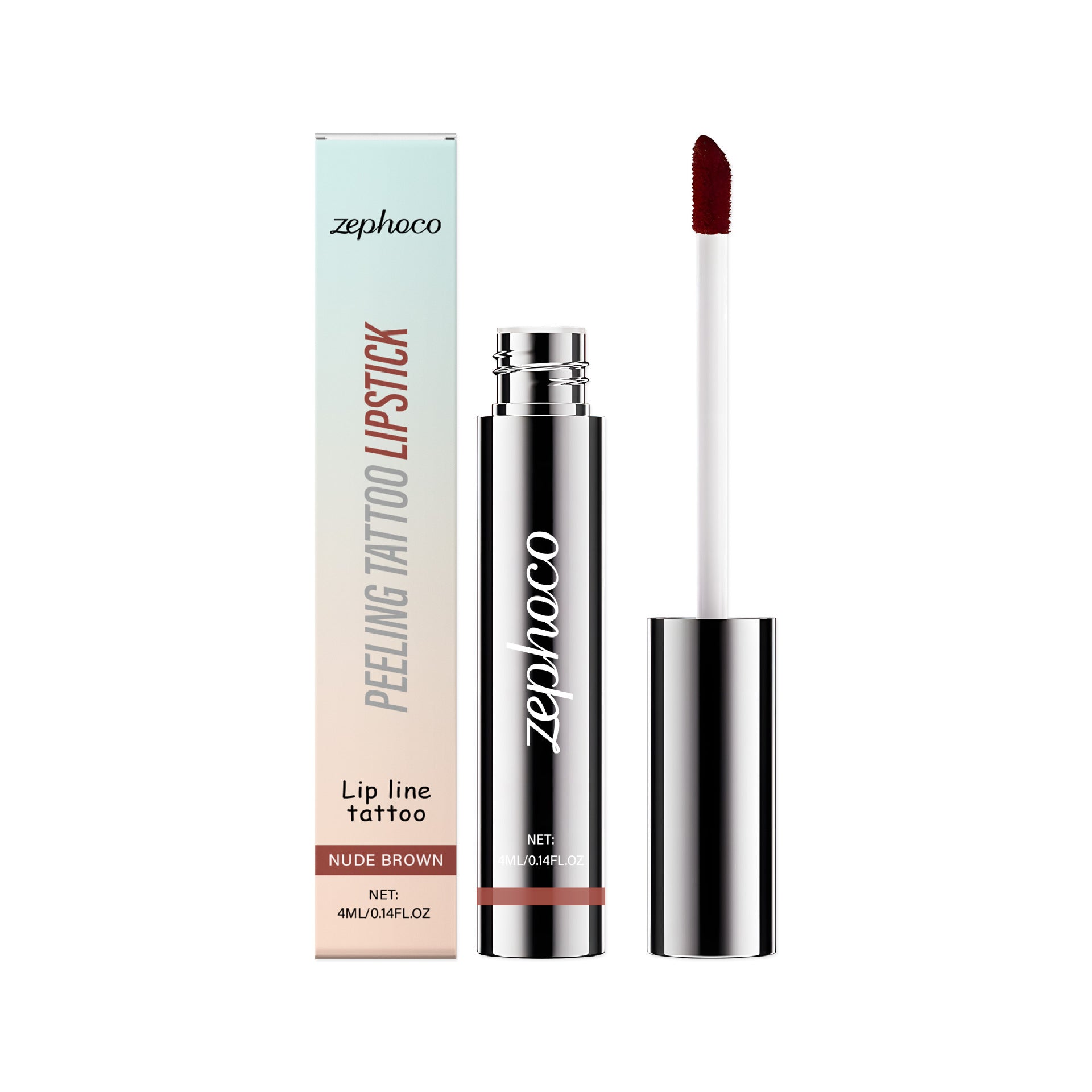 Color Holding Tear And Pull Lip Gloss Moisturizing No Stain On Cup