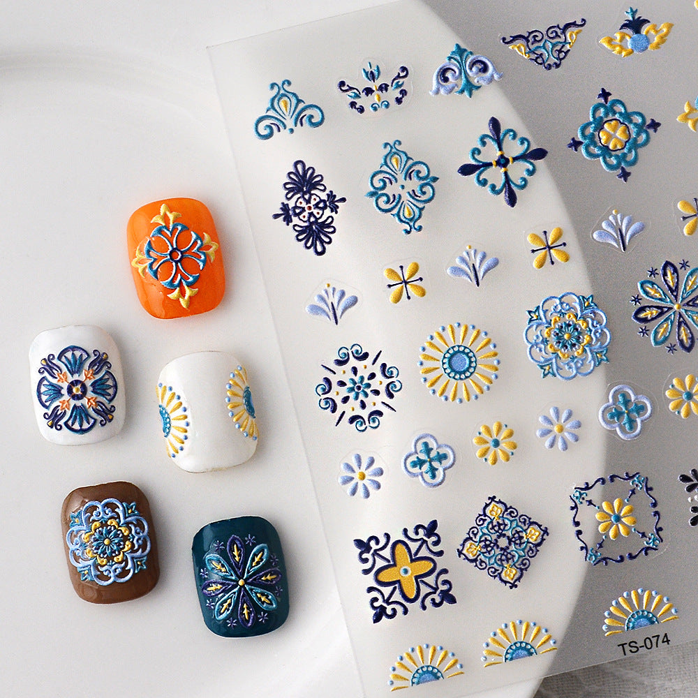 Craft Three-dimensional Nail Sticker Relief