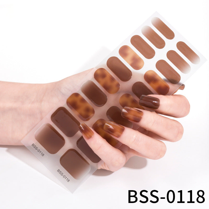 Gel Nail Stickers Phototherapy European And American Nail Sticker