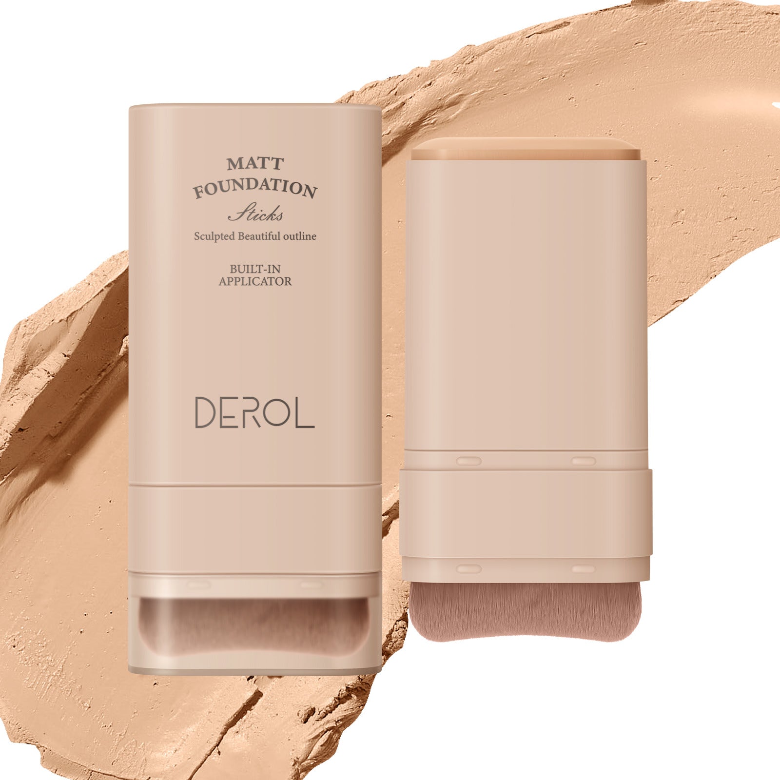 Fashion Simple Stick Foundation With Brush