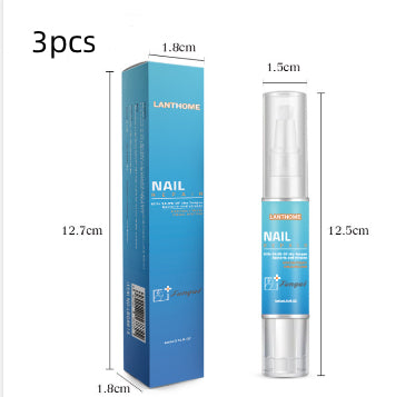 Lanthome Repair film armor solution repair antibacterial liquid bright nail pen