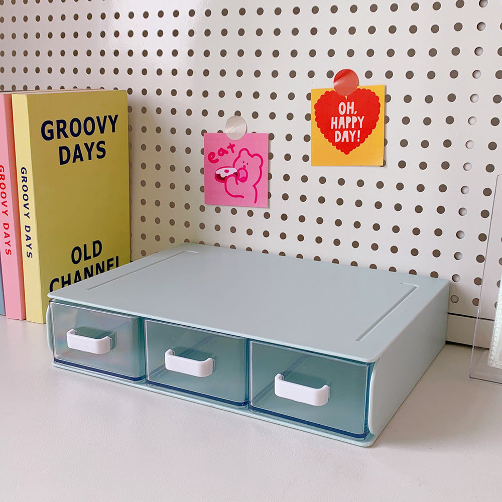 Simple Desktop Storage Box, Multi-layer Drawer Type Small Objects, Rubber Band Hair Ring Storage