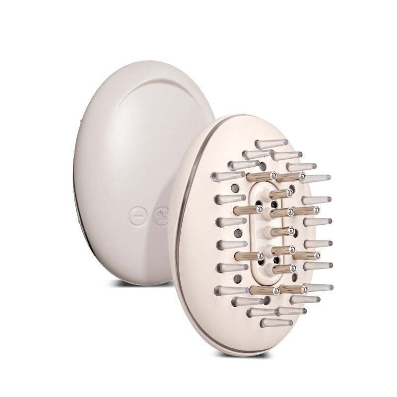 Golden Rice Red Light Healthy Hair Comb Massage Electrodynamic Instrument