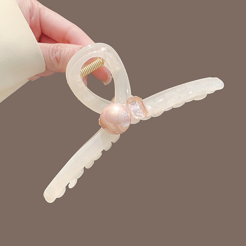 High-grade Summer Pearl Crystal Large Grip