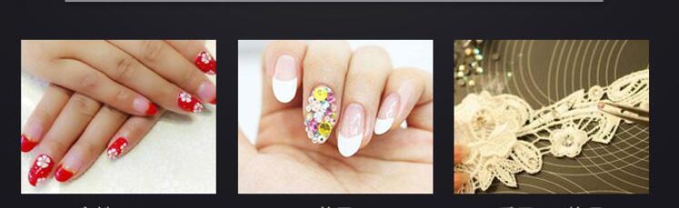 Nail Sequins 48 Color Glass Bottle Laser Glitter Set