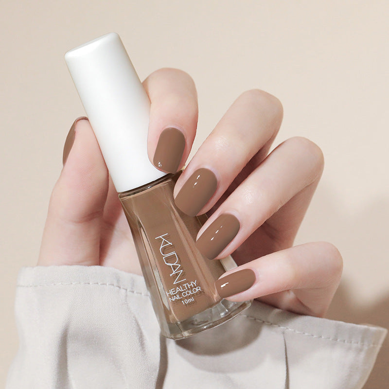 Kudan Water-based Odorless Peel-off No-bake Fast-drying Clear Nail Polish