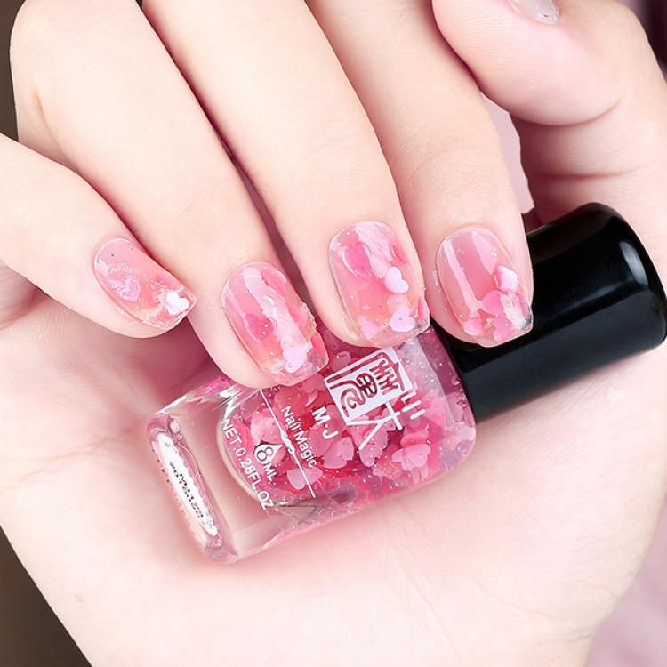 MJ Children's Nail Polish Can Peel Tearable Tasteless Transparent Pregnant Women Can Use Makeup