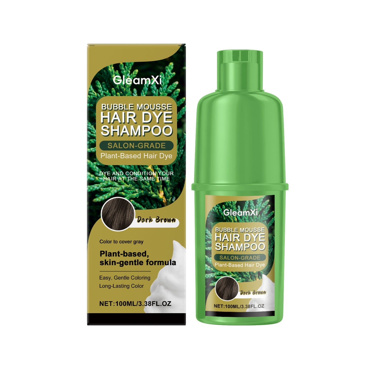 GleamXi Hair Dye Shampoo