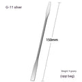 New Foundation Shovel Stainless Steel Toning Sticks Double-headed Stirring