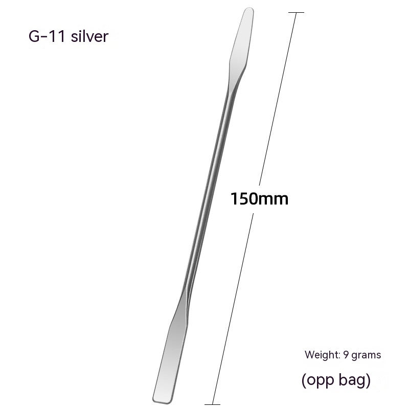 New Foundation Shovel Stainless Steel Toning Sticks Double-headed Stirring