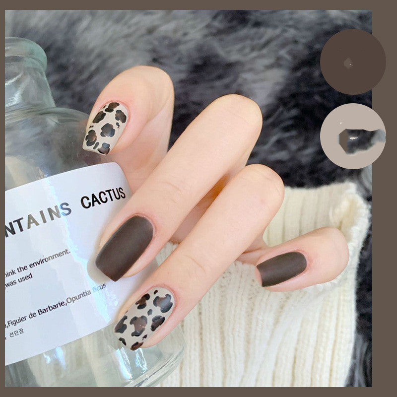 Maxfine Water-based Matte Nail Polish Autumn And Winter Color Matte Matte Texture
