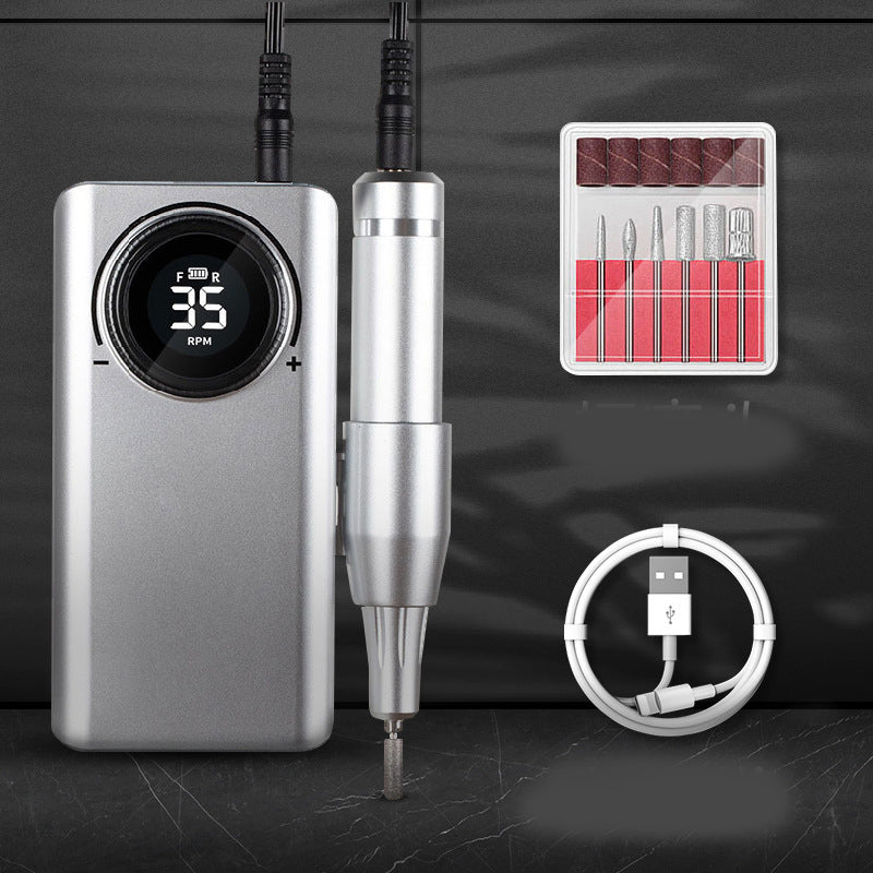 Simple Portable Electric Nail Sharpener Set