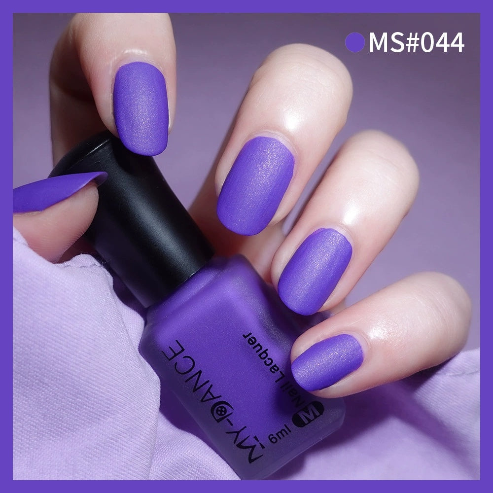 MyDance No Bake Velvet Matte Scrub Nail Polish