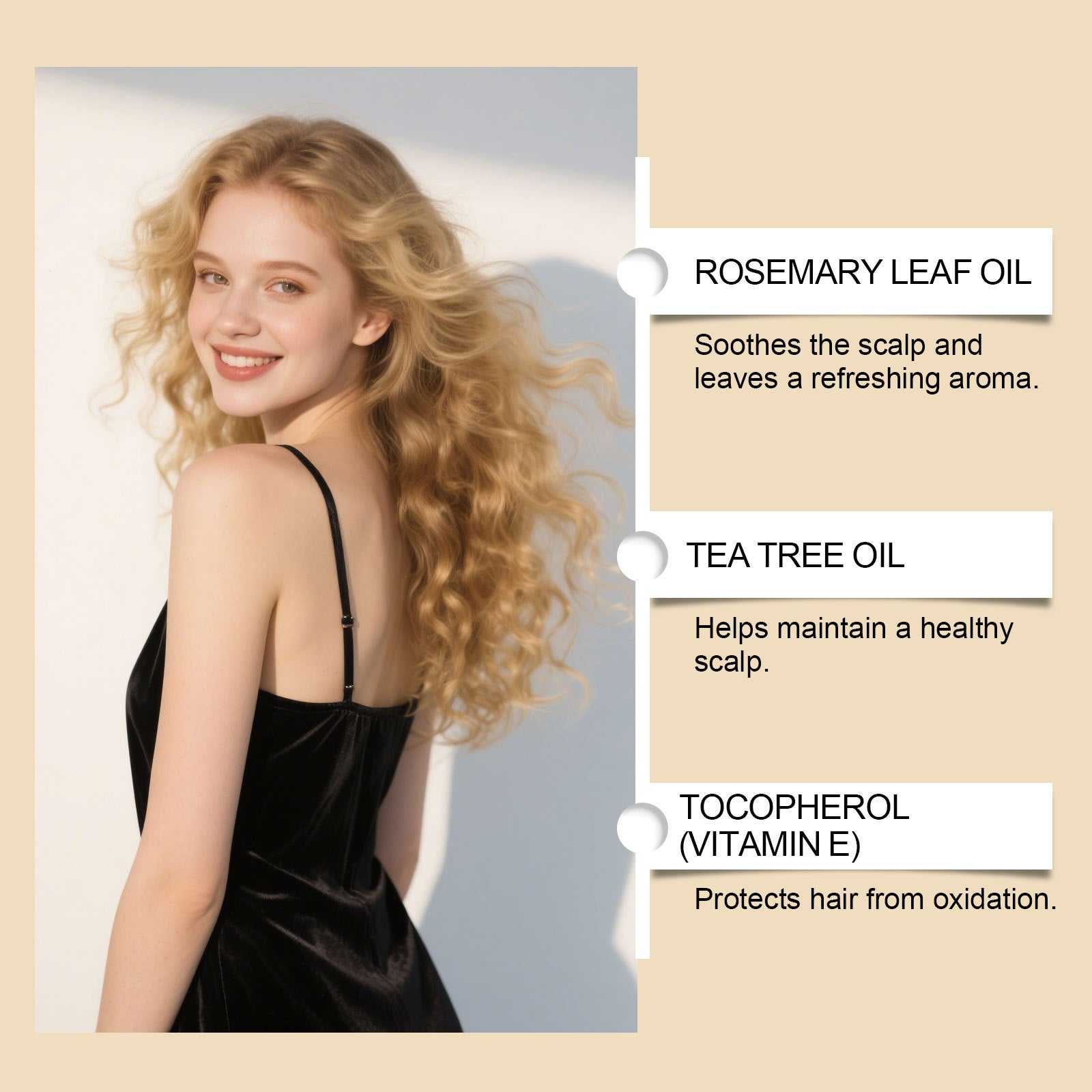 HoeGoa Hair Care Spray Refreshing Fluffy Hair
