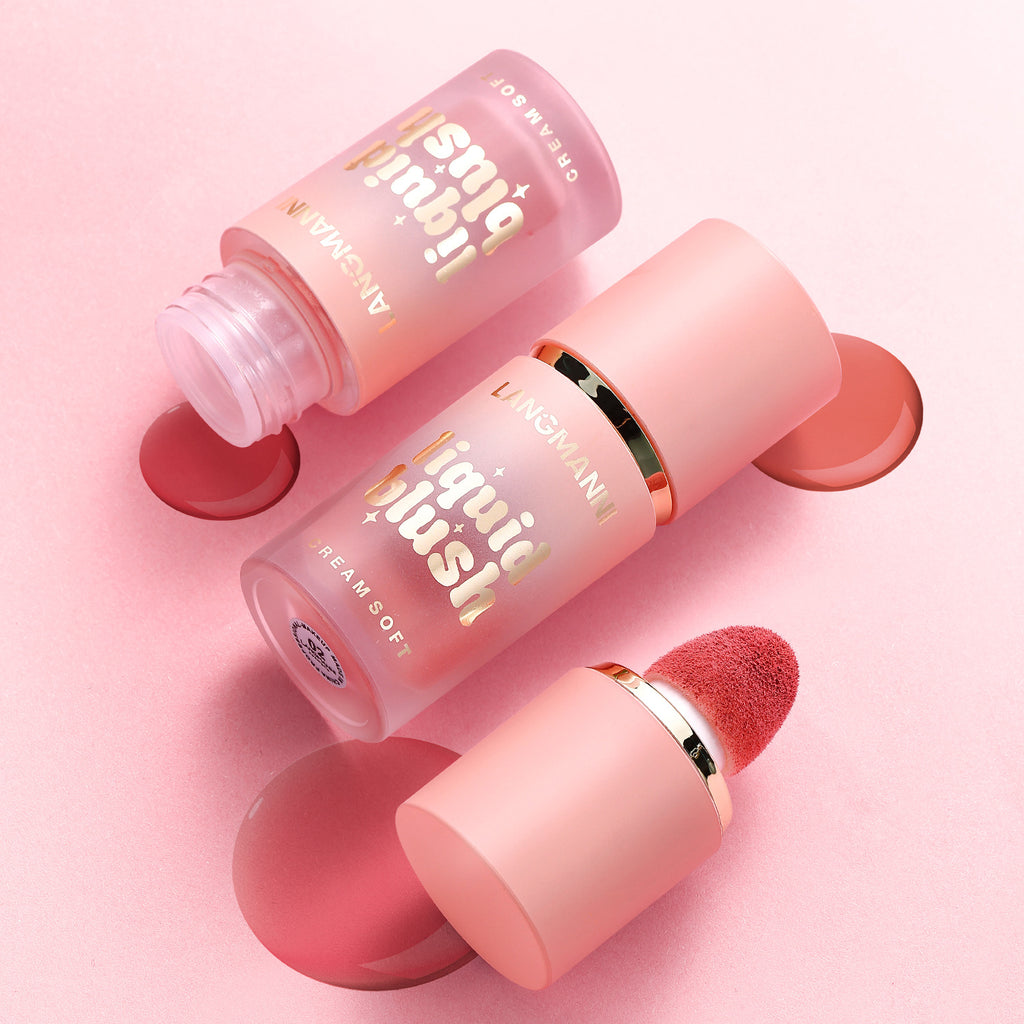 Langmanni Liquid Blush Facial Makeup Repair