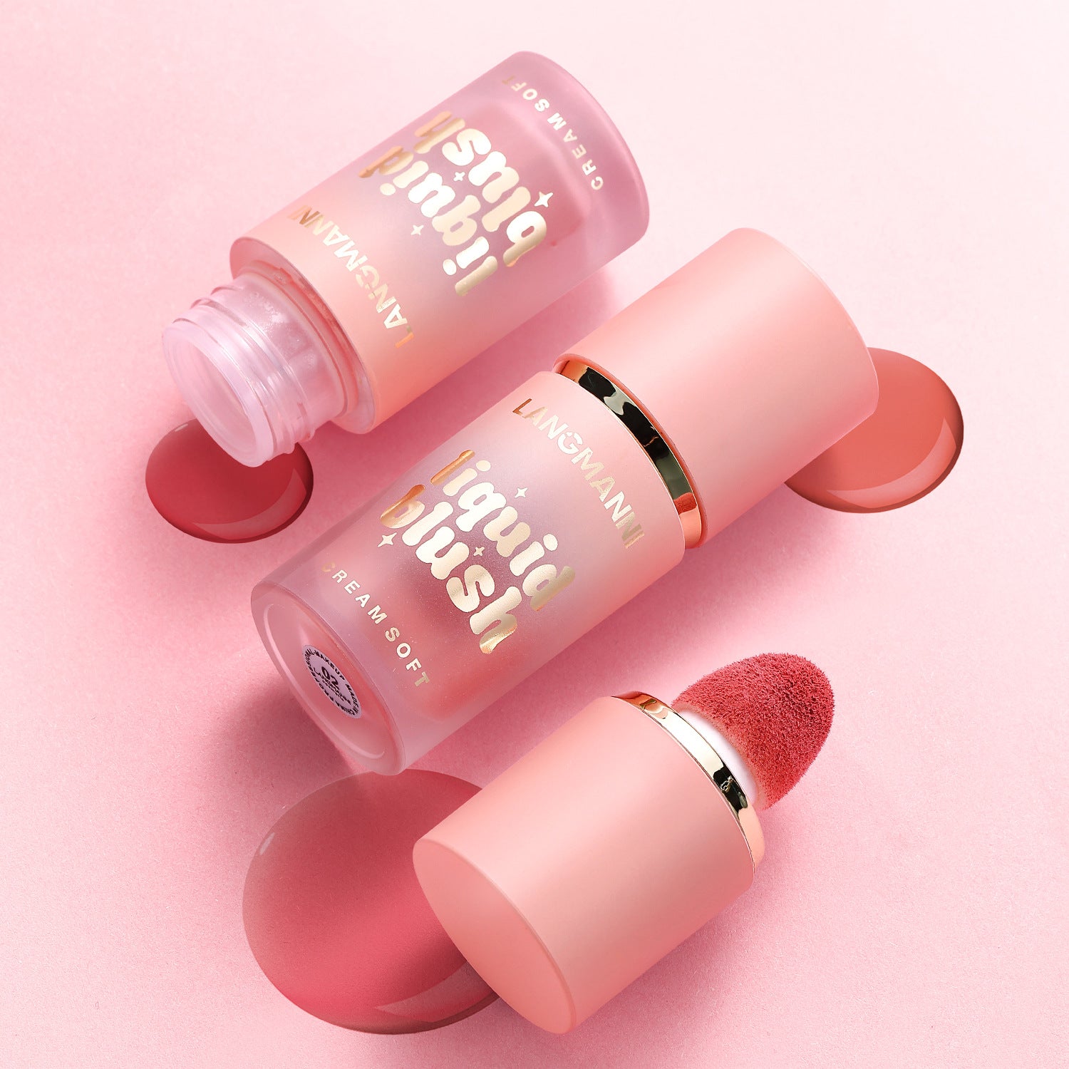 Langmanni Liquid Blush Facial Makeup Repair