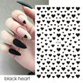 Cross-border Douyin Online Influencer Nail Stickers Cartoon Animation Couple Love Series Nail DIY Adhesive Decals Nail