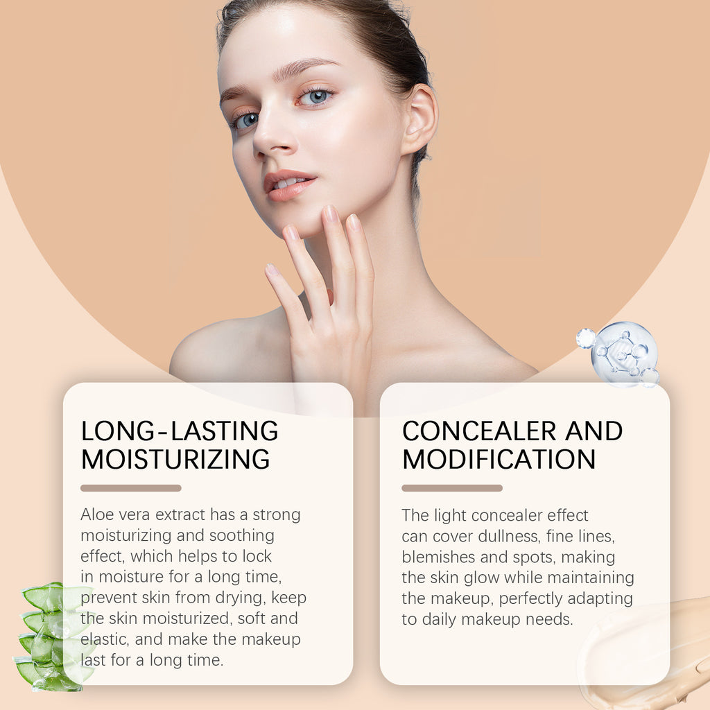 Moisturizing Concealing Foundation Light And Thin