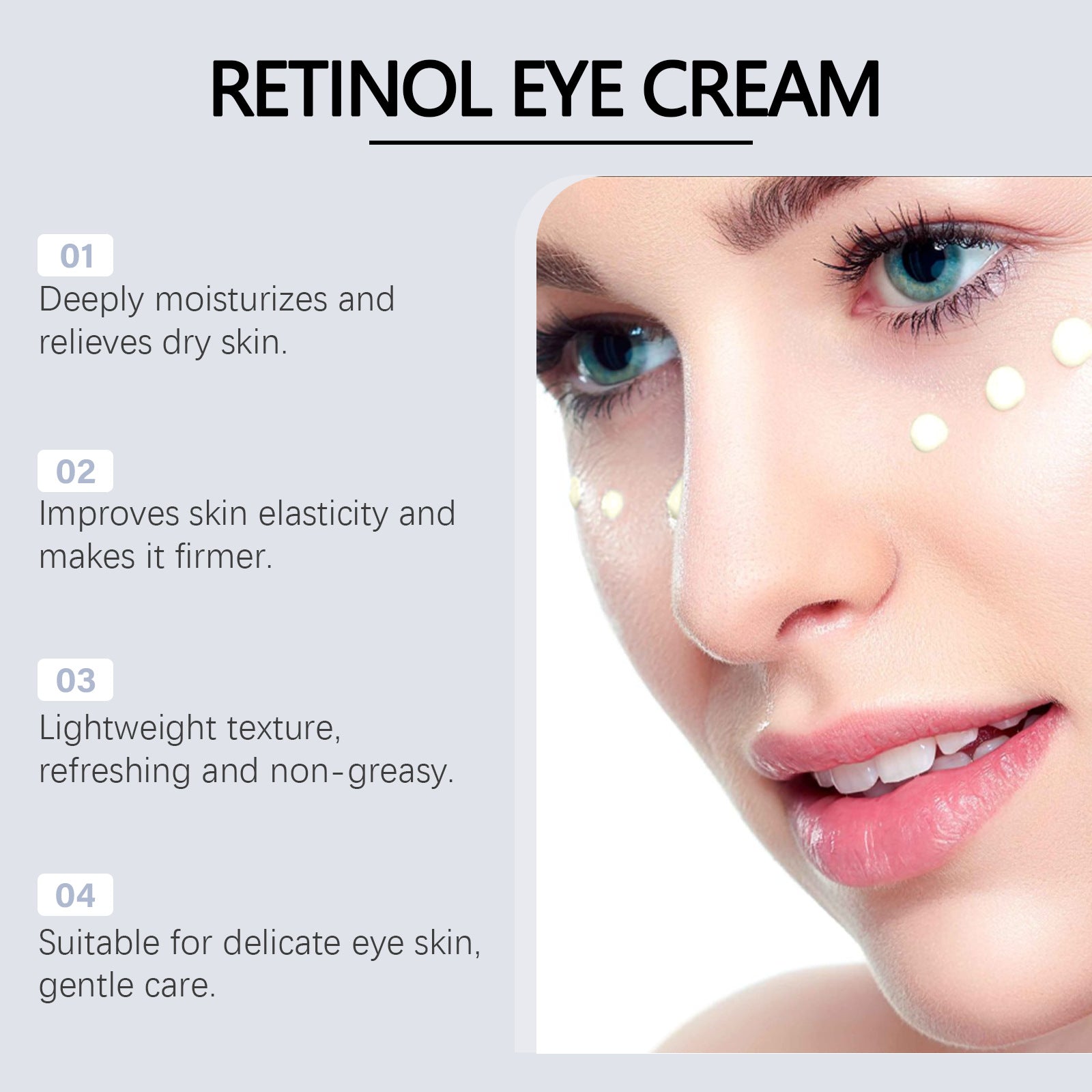 Retinol Eye Cream Moisturizing Soft