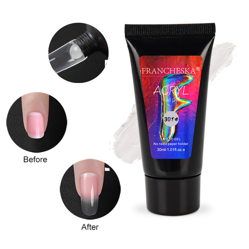 Francheska Painless Fast Nail Art Extension V Phototherapy Plastic Suit