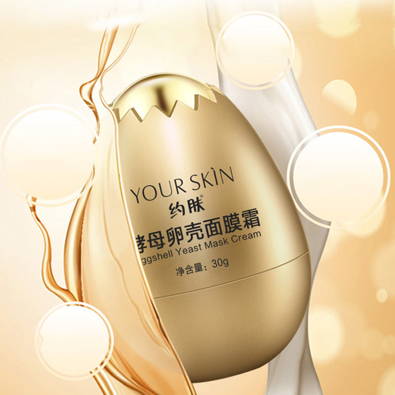 Moisturizing Cream Yeast Egg Shell Mask