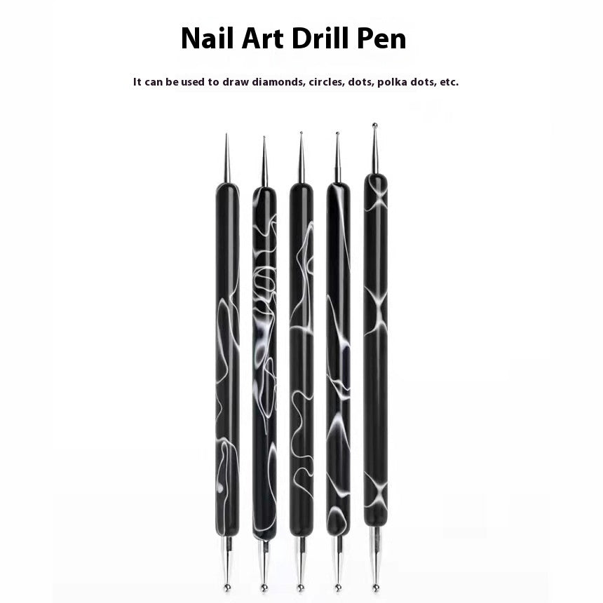 Acrylic Point Nail Brush Diamond Pen Line Pressing