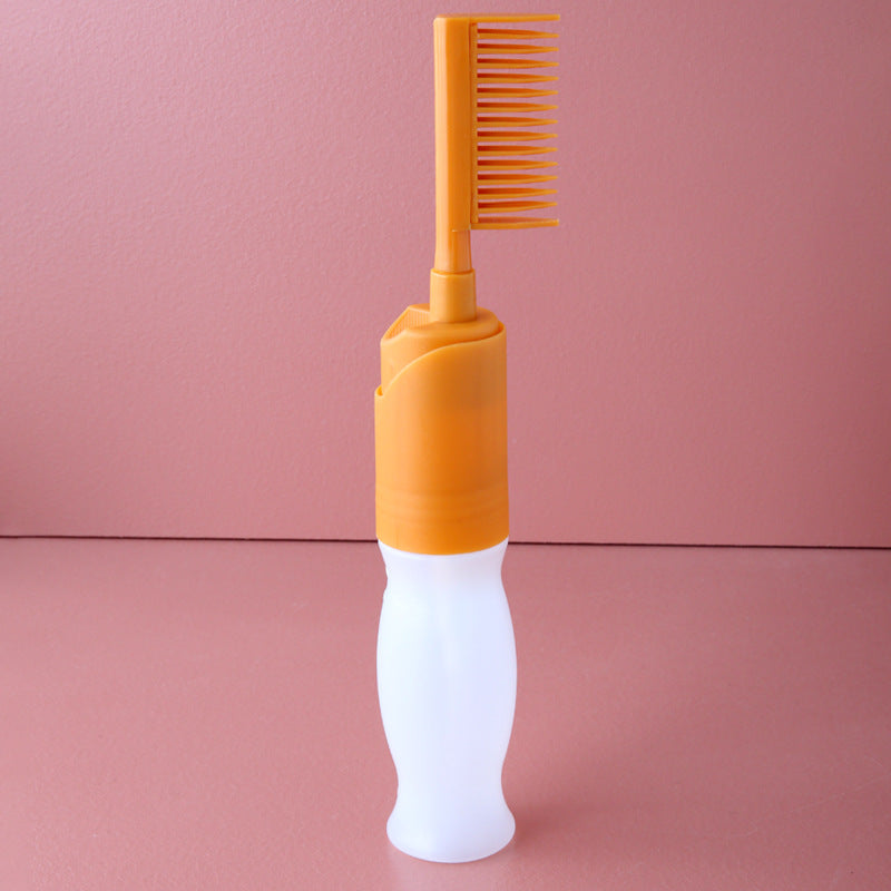 Professional Comb Empty Hair Dye Bottle