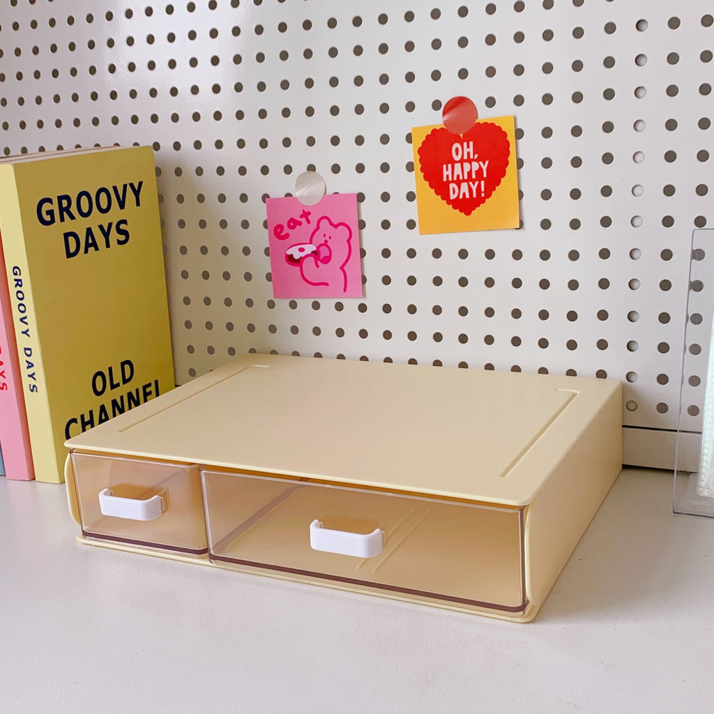 Simple Desktop Storage Box, Multi-layer Drawer Type Small Objects, Rubber Band Hair Ring Storage