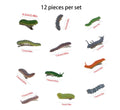 Eccentric And Creative Caterpillar Hair Clip Set
