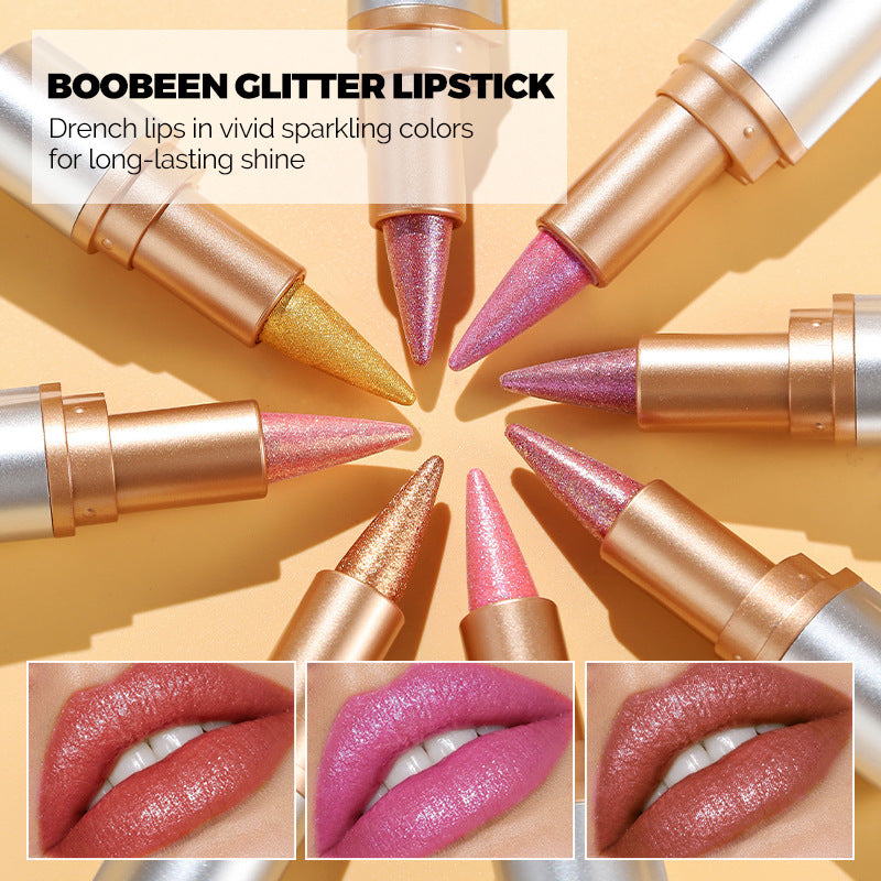 Pearlescent Finely Shimmering Lip Liner Lipstick Thats Long-lasting And Waterproof