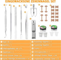 Tweezers Nail Trimmer Ingrown Nail Corrector Ingrown Nail Clip Ingrown Nail Tape Ingrown Nail Correction Device