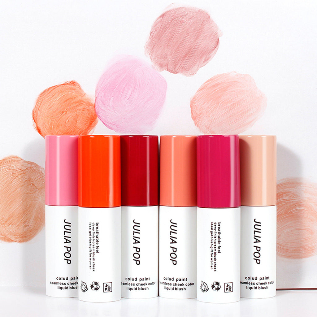 Julia Pop Cloud Liquid Blush Female Lasting Complexion Improvement