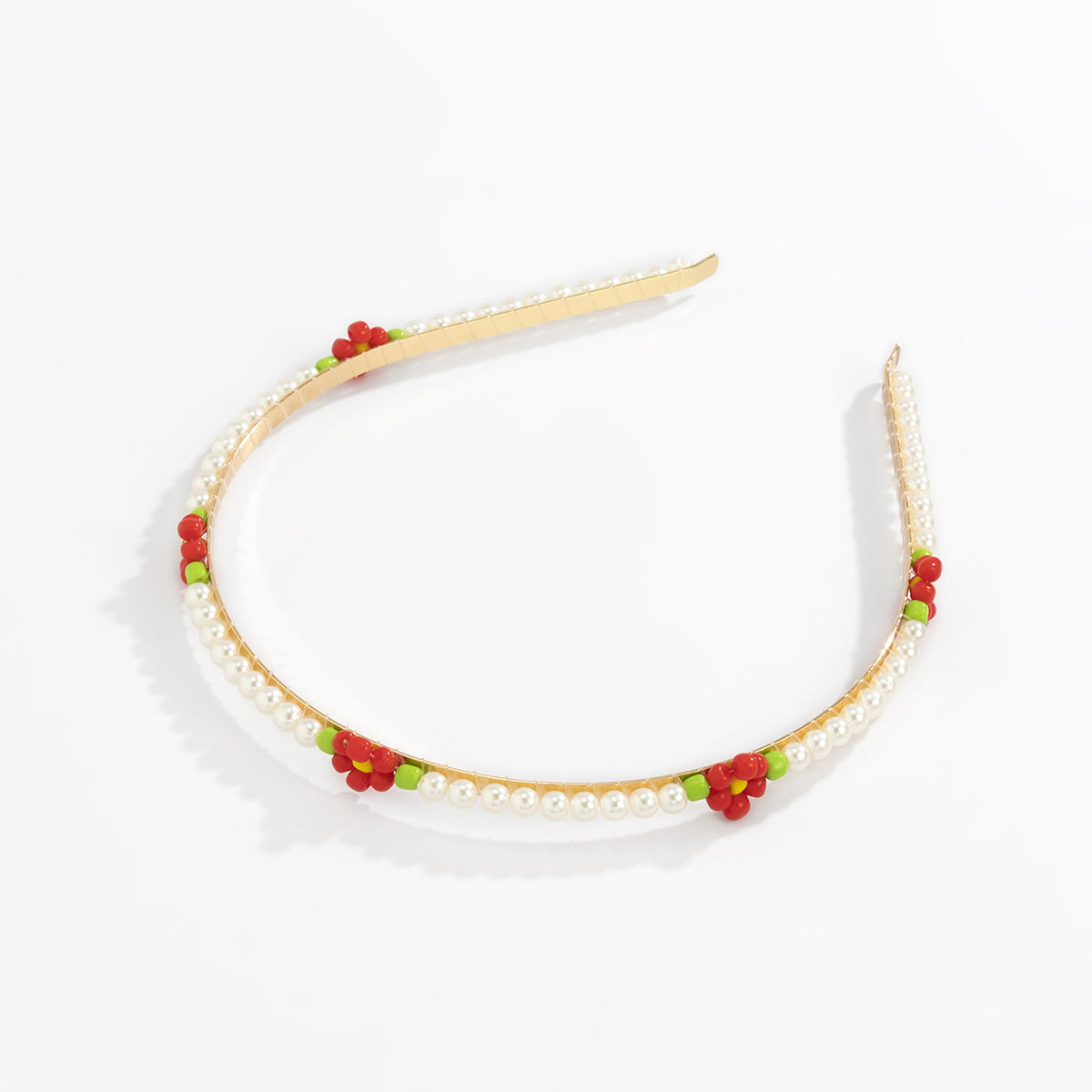 Simple AndPearl Flower Headband