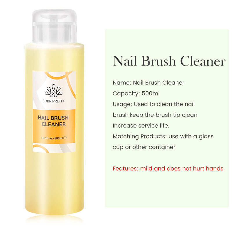 Born Pretty Manicure Clean Water Nail Removal For Nail Beauty Shop Brush Cleaning Liquid