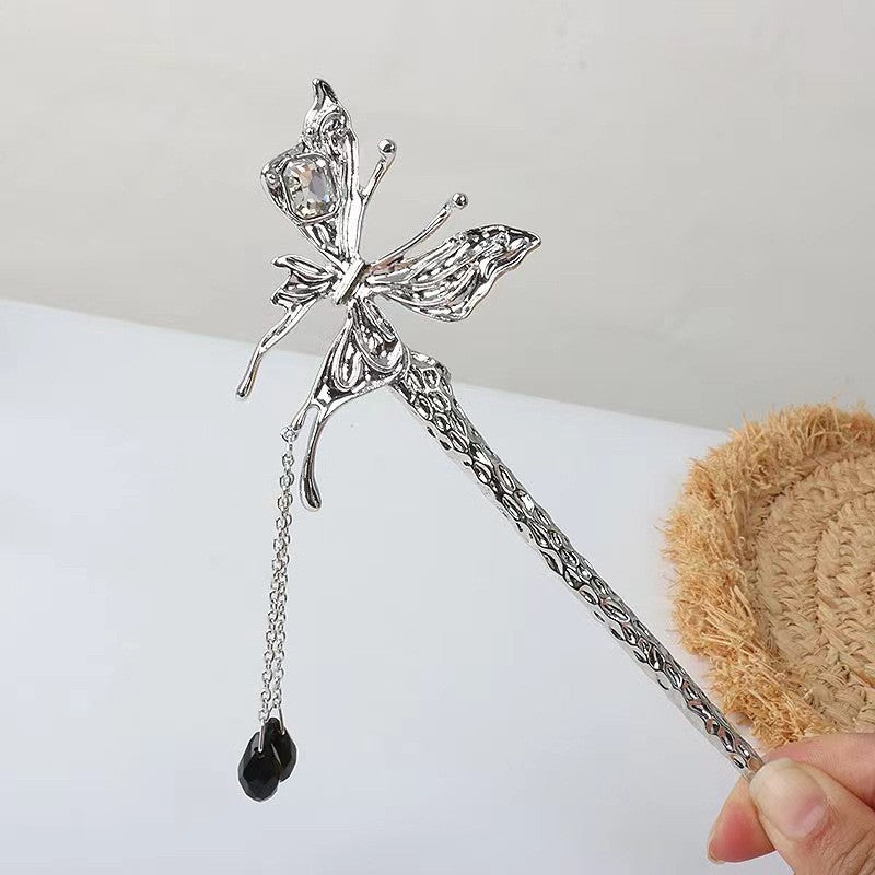 Jade Tassel Hairpin Female Niche Design