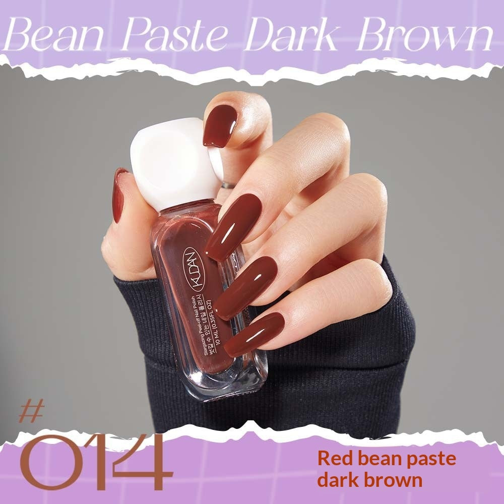 Kudan Water-based Clear Nail Polish For Protecting And Shining Nails