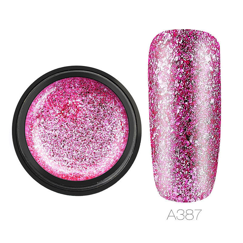 Glitter Gel Nail Polish Sparkling Sequins Art Decoration