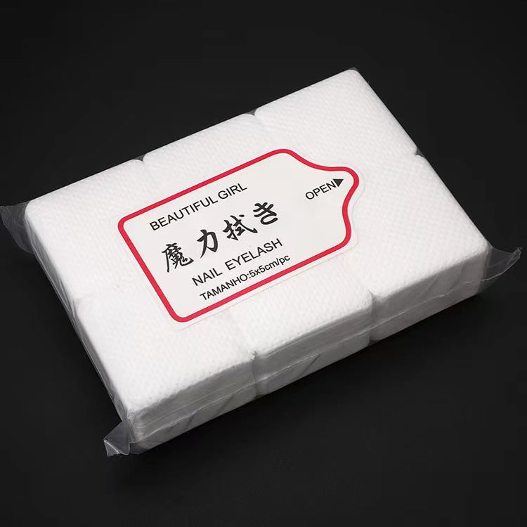 Tamanho Cleaning Cloths Eyelash Nail Polish Removing Tissue