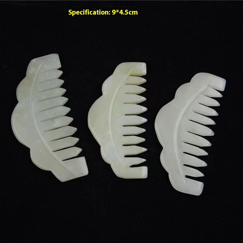 Fashion Personality Jade Meridian Scraping Comb